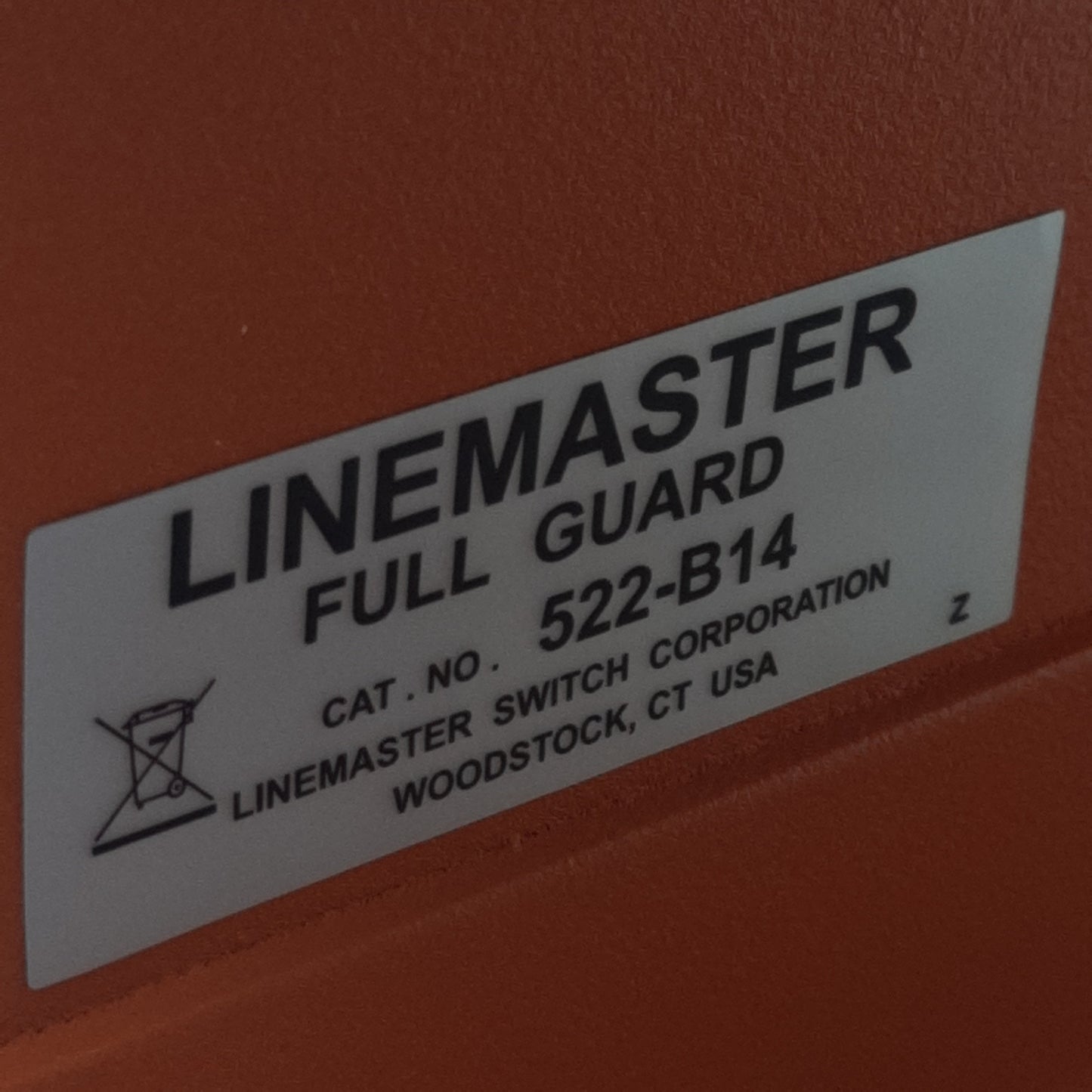 New Linemaster 522-B14 Full Foot Guard, Heavy Gauge Steel, 4.4in x 6in, Single Foot
