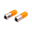 Used Lot of 2 Allen-Bradley 800T-N320A Replacement Pushbutton Amber LED Light, 120VAC