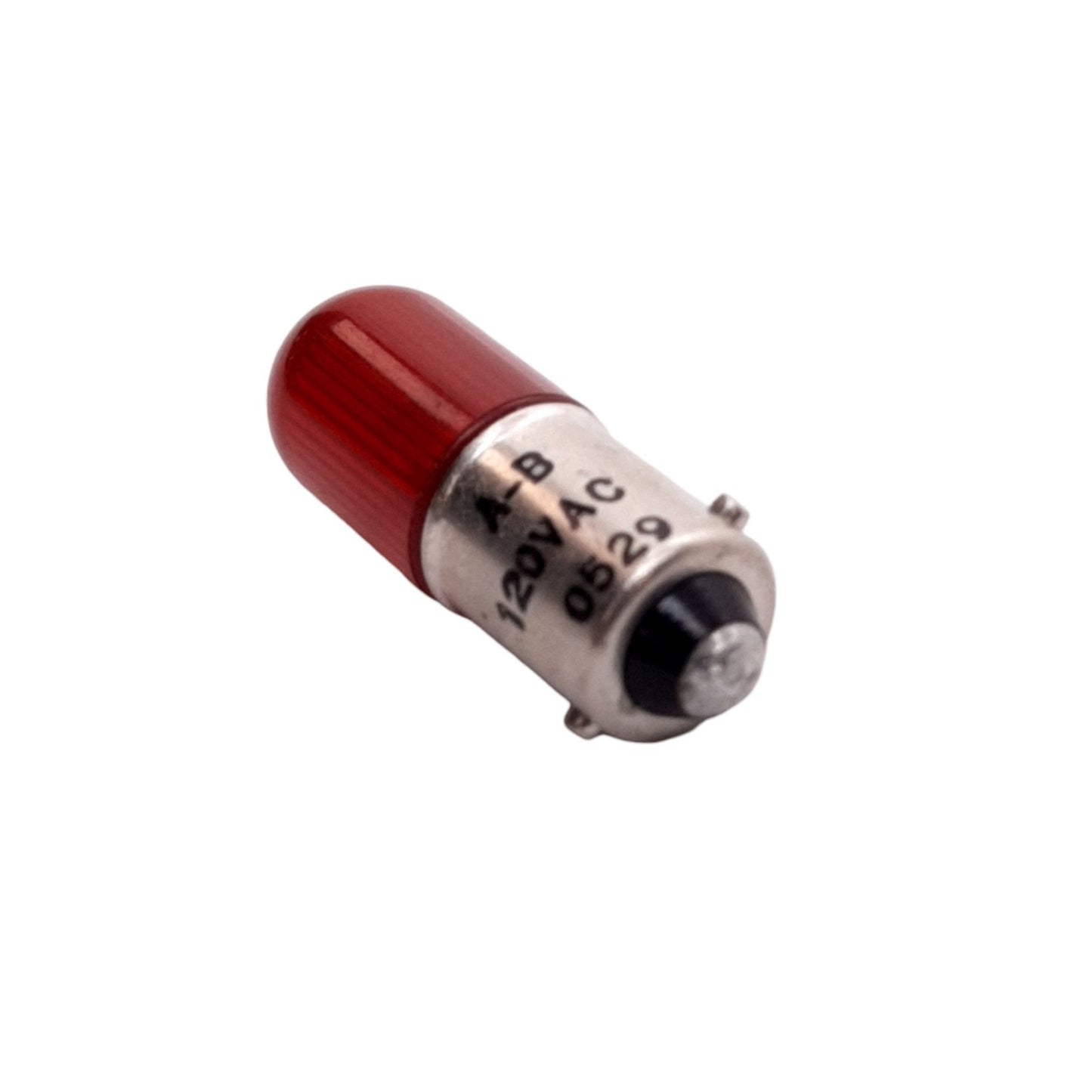 Used Lot of 2 Allen-Bradley 800T-N320R Replacement Pushbutton Red LED Light, 120VAC