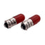 Used Lot of 2 Allen-Bradley 800T-N320R Replacement Pushbutton Red LED Light, 120VAC