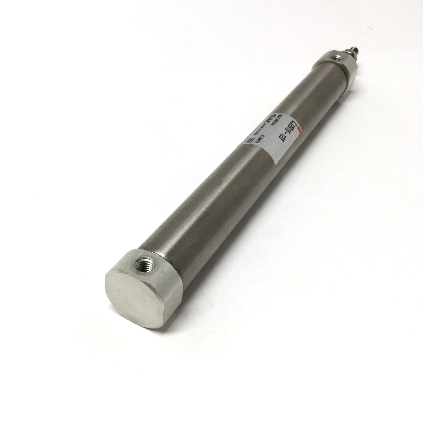 Used SMC CJ2B16-120 Double-Acting Air Cylinder Ø16mm Bore, 120mm Stroke, 0.7MPa