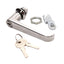 New Saginaw Control SCE-ELKL Key Locking L Handle, Quarter Turn, with 2 Keys