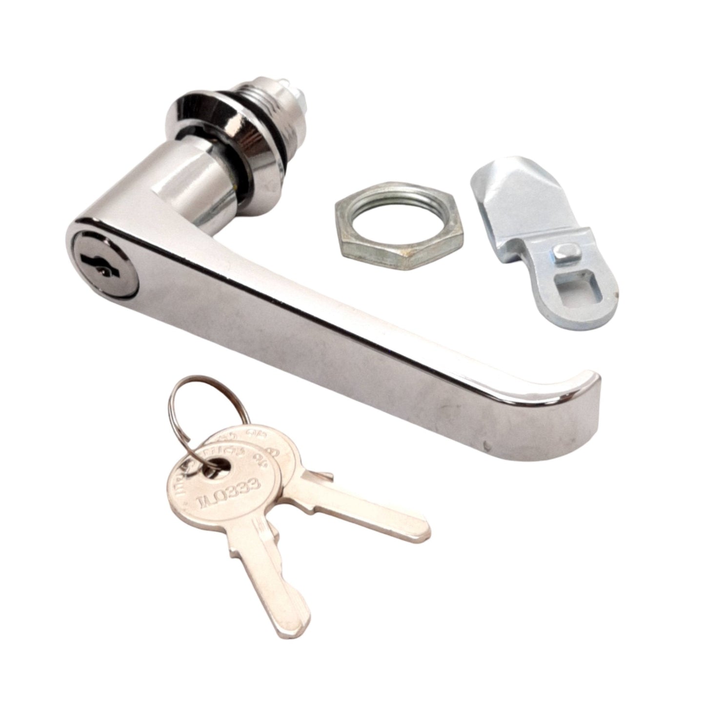 New Saginaw Control SCE-ELKL Key Locking L Handle, Quarter Turn, with 2 Keys