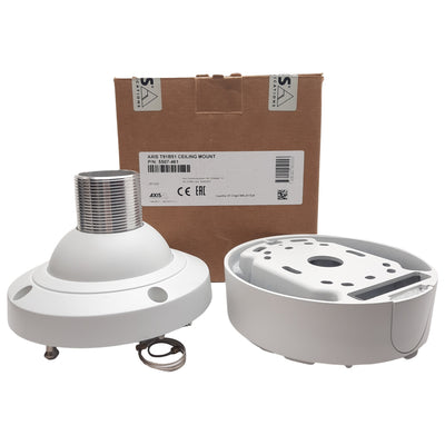 New Axis 5507-461 T91B51 Ceiling Mount For PTZ & Fixed Domes, 1.5in NPS, ±45° Pivot