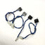 Used Lot of 4 Omron D2SW-01L3M Sealed Limit Switches, Sim Roller Lever, 1NO *NC Cut*