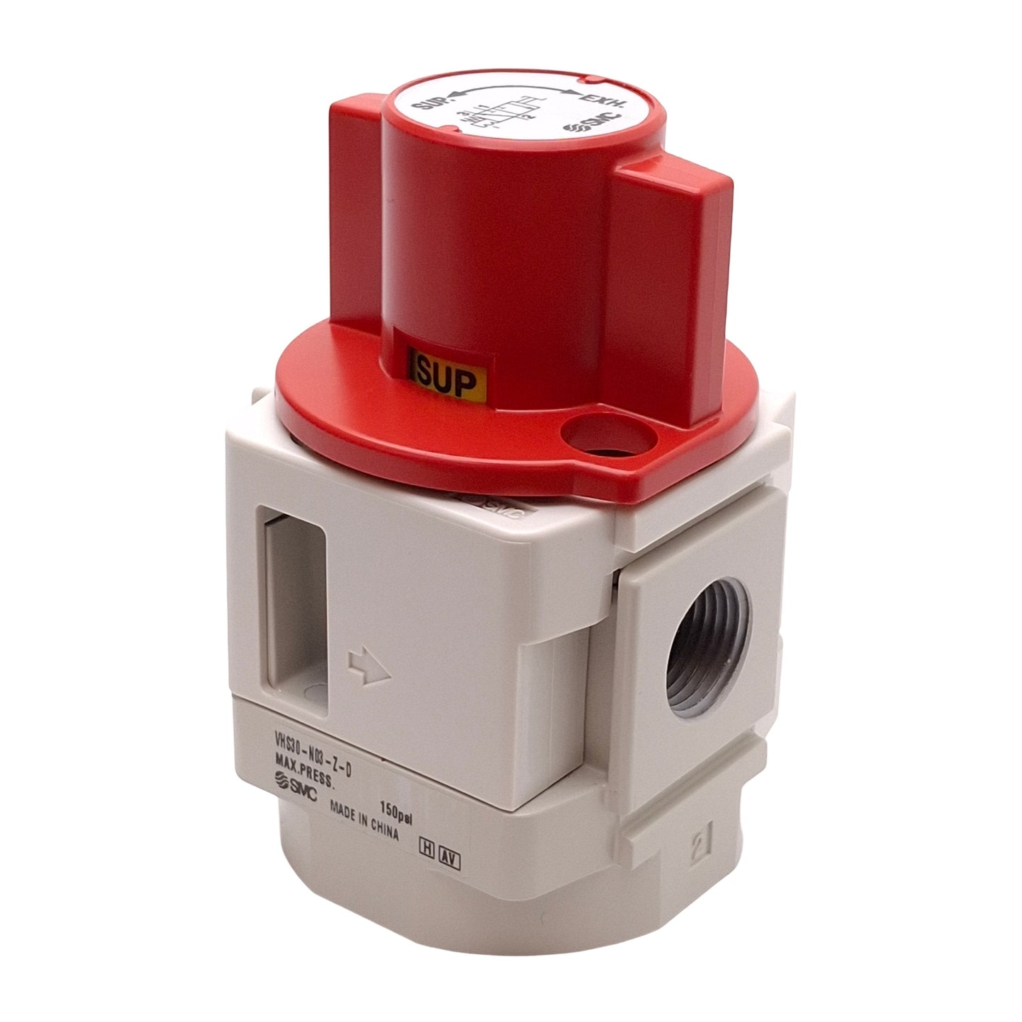 New SMC VHS30-N03-Z-D Pressure Relief Valve, 3-Port, 150PSI, 3/8in NPT Ports