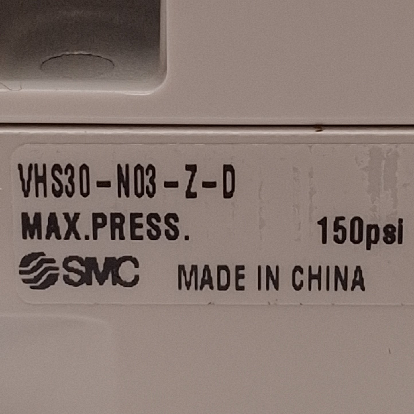 New SMC VHS30-N03-Z-D Pressure Relief Valve, 3-Port, 150PSI, 3/8in NPT Ports