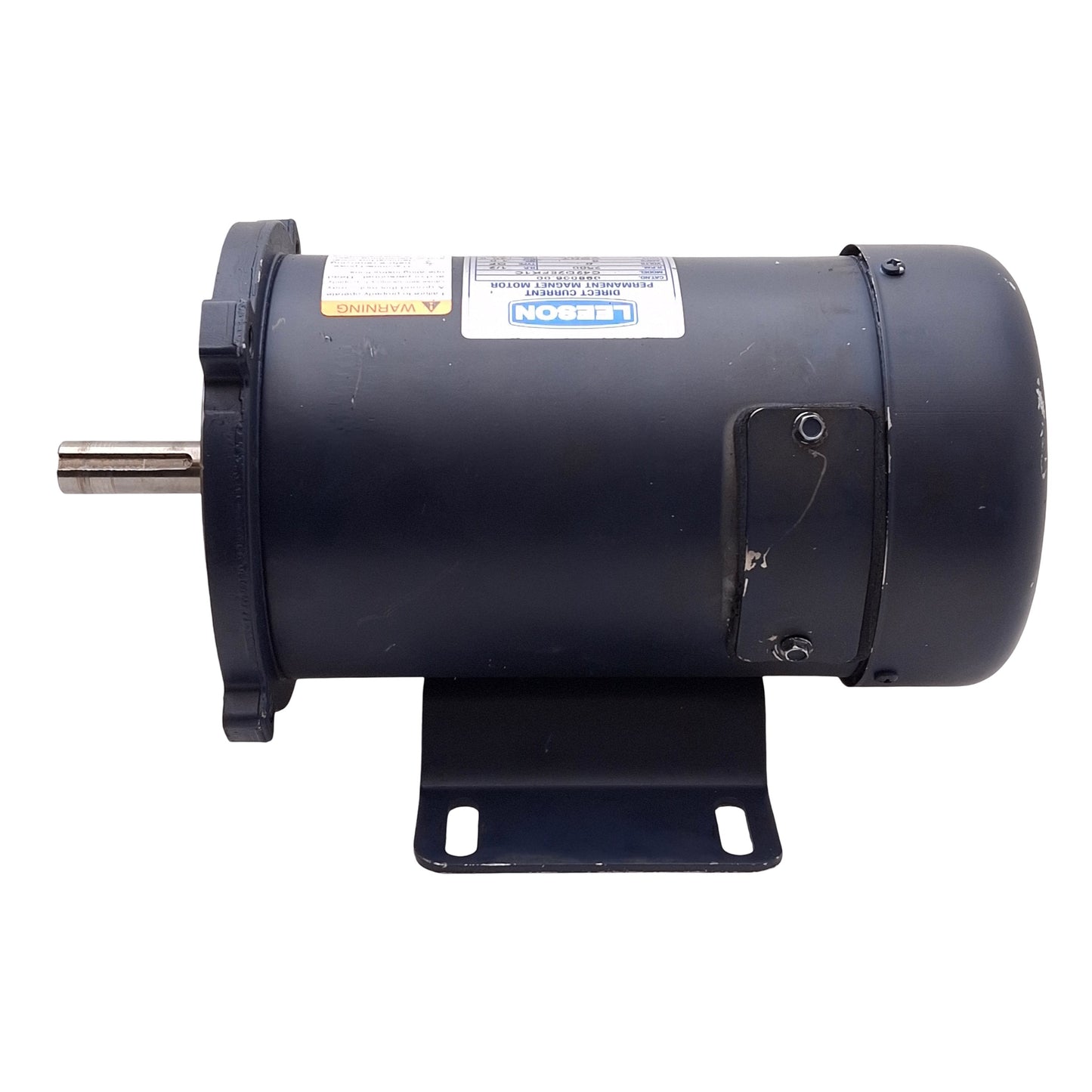 Used Leeson C42D28FK1C DC Motor, 90VDC 5A 1/2HP, 2500RPM, ø5/8in Shaft, SS56C Frame