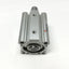 Used SMC CQ2WA32-30Z Double Rod Compact Air Cylinder, 32mm Bore, 30mm Stroke, 1MPa