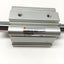 Used SMC CQ2WA32-30Z Double Rod Compact Air Cylinder, 32mm Bore, 30mm Stroke, 1MPa