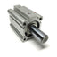 Used SMC CQ2WA32-30Z Double Rod Compact Air Cylinder, 32mm Bore, 30mm Stroke, 1MPa
