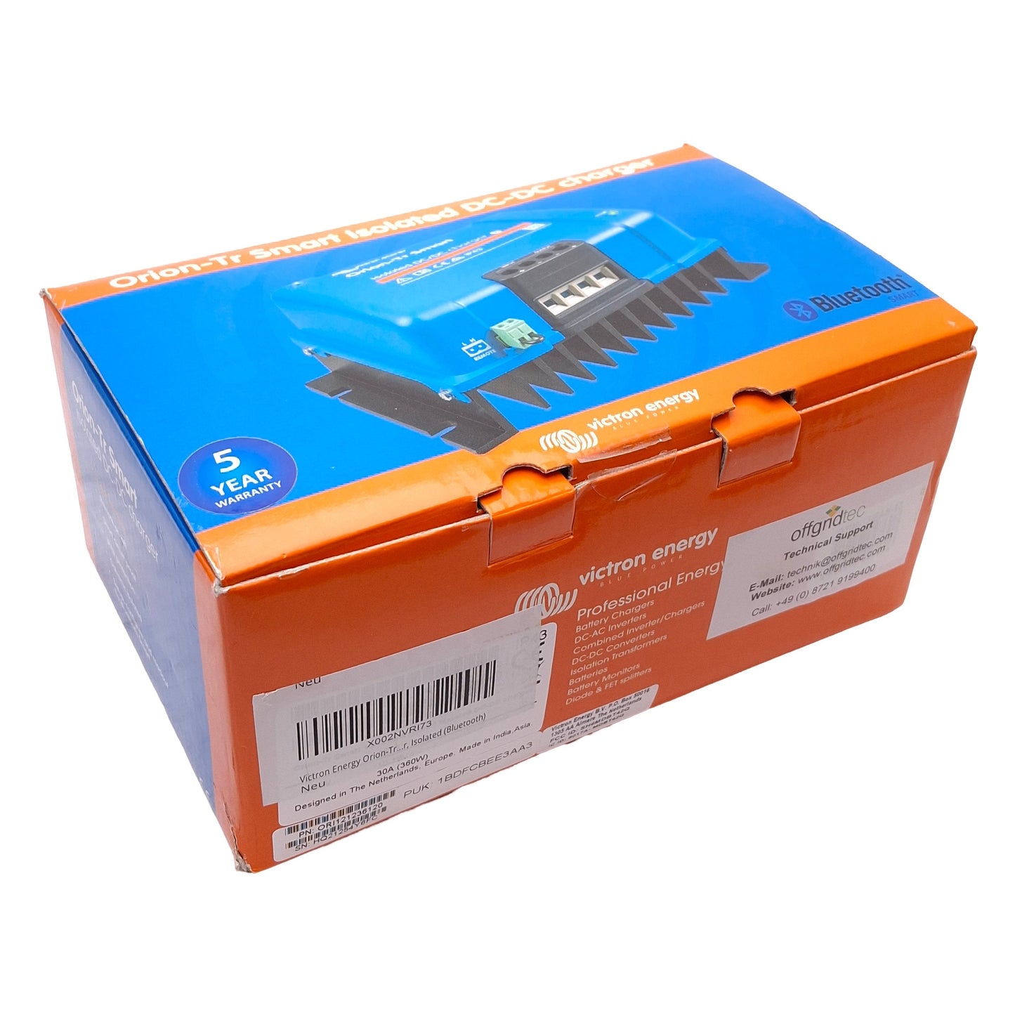 New Victron Energy ORI121236120 Orion-Tr Smart Isolated DC-DC Charger 12VDC 30A 360W