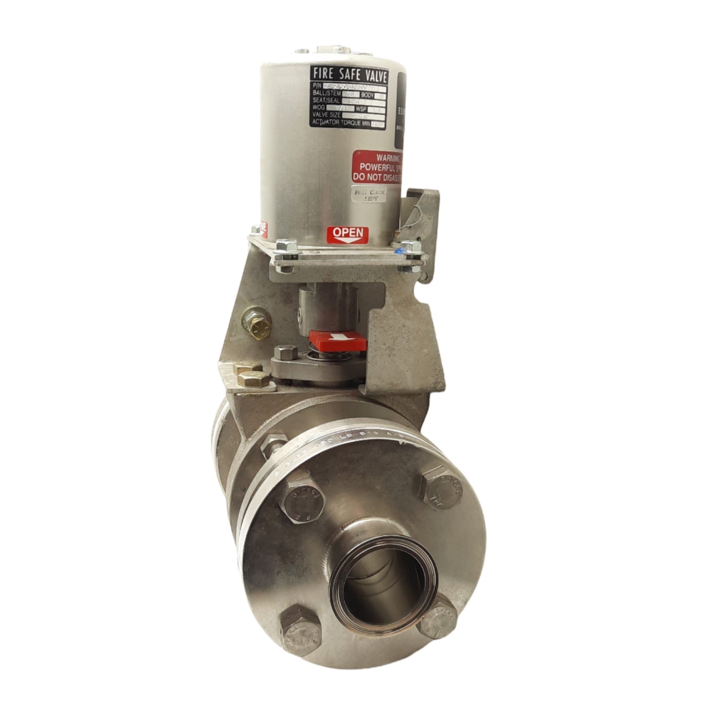 Used Essex Controls TA0003X2CSF-FP Fire Safe Valve, 165°F, 2in Valve, 2in Sanitary
