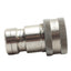 Used Parker SH4-62 60 Series Quick Connect Hydraulic Coupling, 1/2in NPTF to 1/2in QD