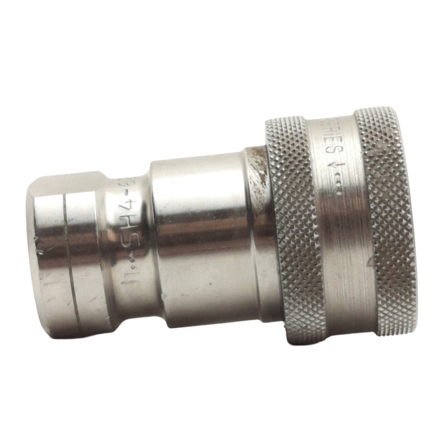 Used Parker SH4-62 60 Series Quick Connect Hydraulic Coupling, 1/2in NPTF to 1/2in QD