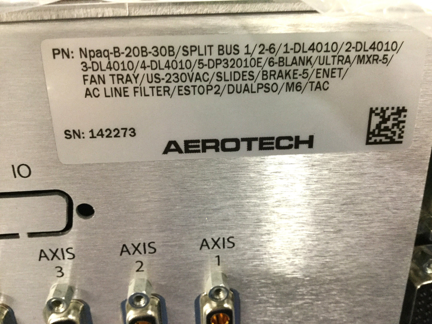 New – Open box Aerotech A3200 Npaq-B-20B-30B 6-Axis Controller 3U Rack Mount w/5x Drives 230VAC