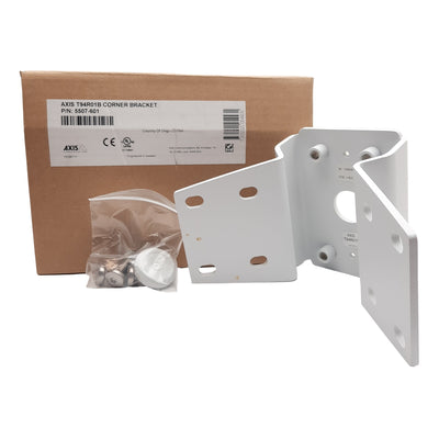 New Axis 5507-601 T94R01B Corner Bracket For Cameras, Wall Mounted, 171.7x120x102mm
