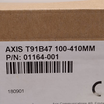 New AXIS 01164-001 T91B47 Camera Pole Mount, Indoor/Outdoor, 4-16in Diameter