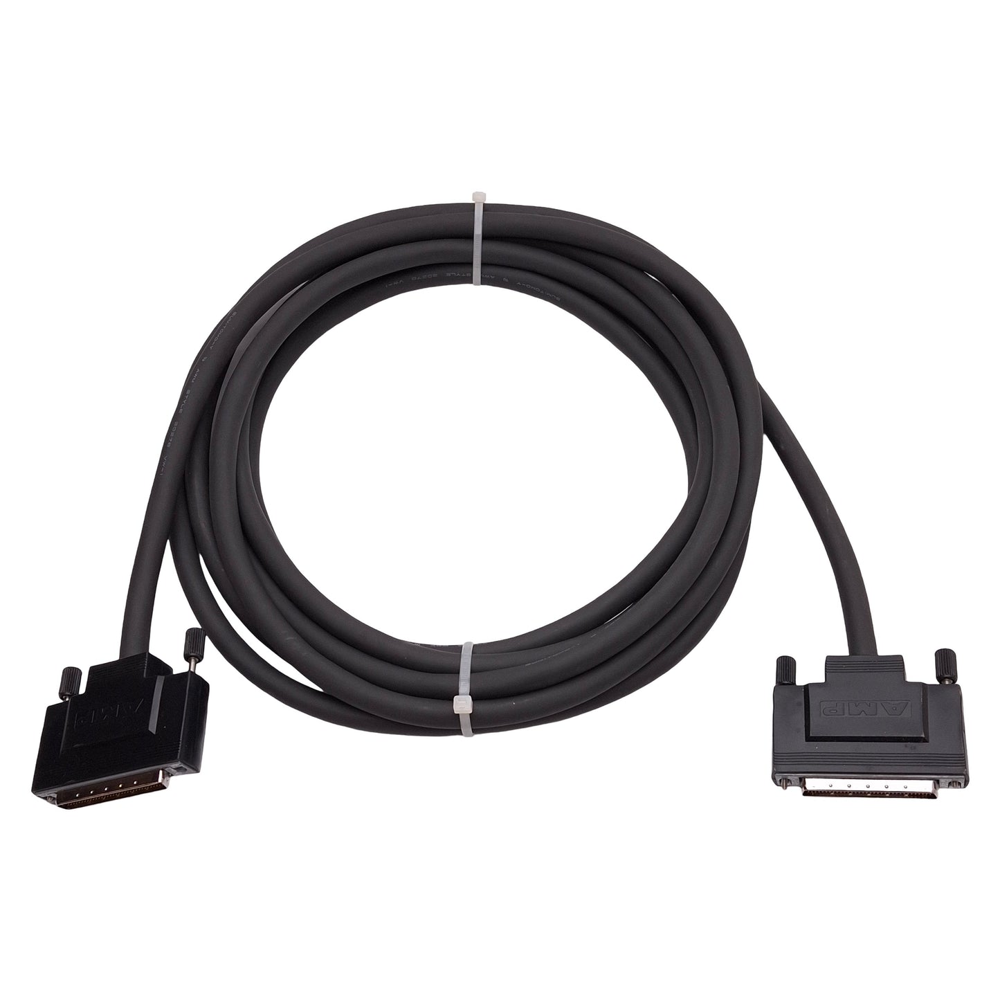 Used Amphenol High-Density SCSI Cable, External, 68-Pin, HD68M to HD68M, 5m Long