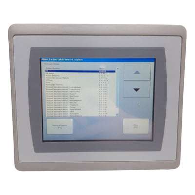 Used Allen Bradley 2711P-T6C21D8S-B Ser. B PanelView Plus 7 HMI Touch Screen 5.7in