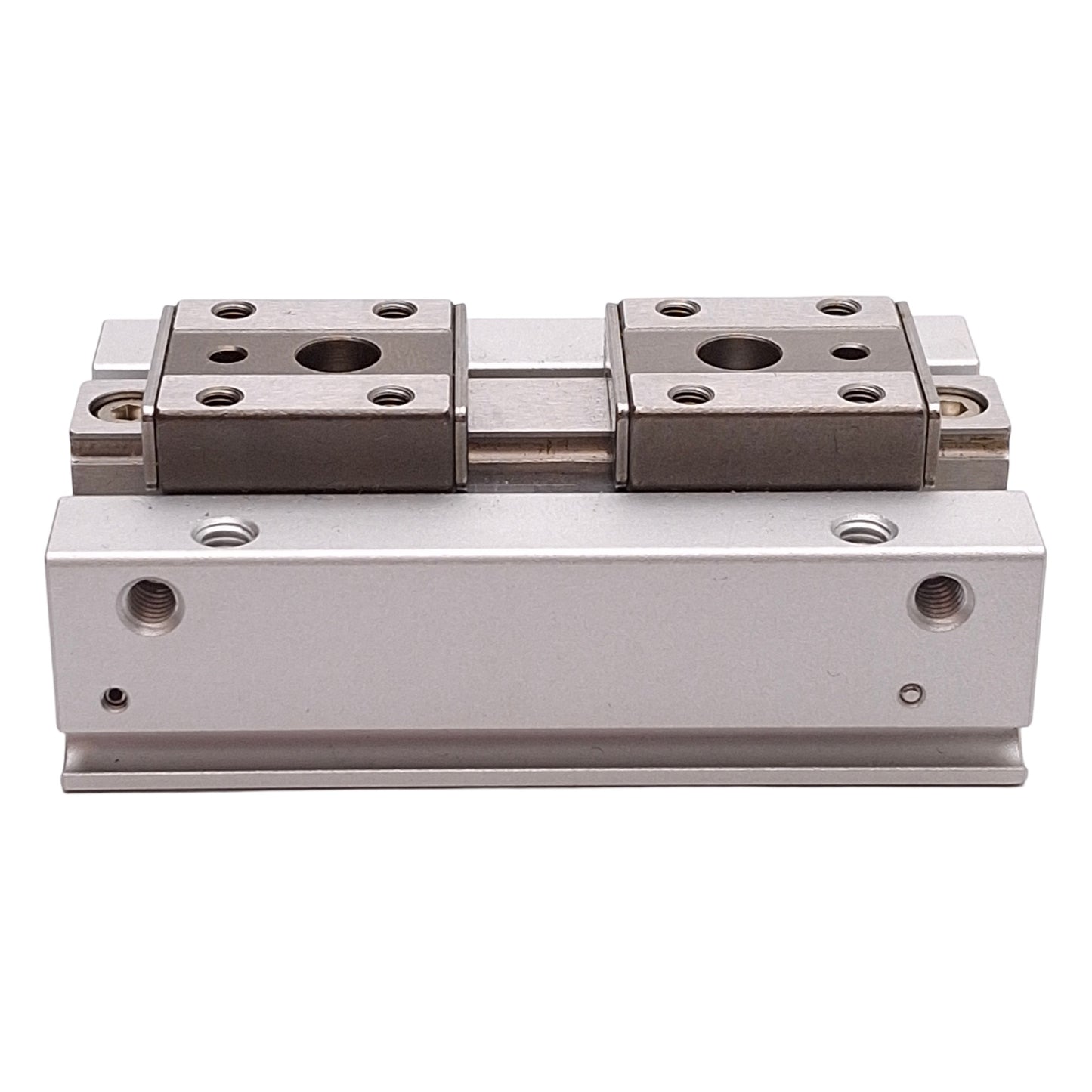 Used SMC MHF2-12D1 Parallel Gripper, ø12mm Bore, 24mm Stroke, 48N Force, M5x0.8 Ports