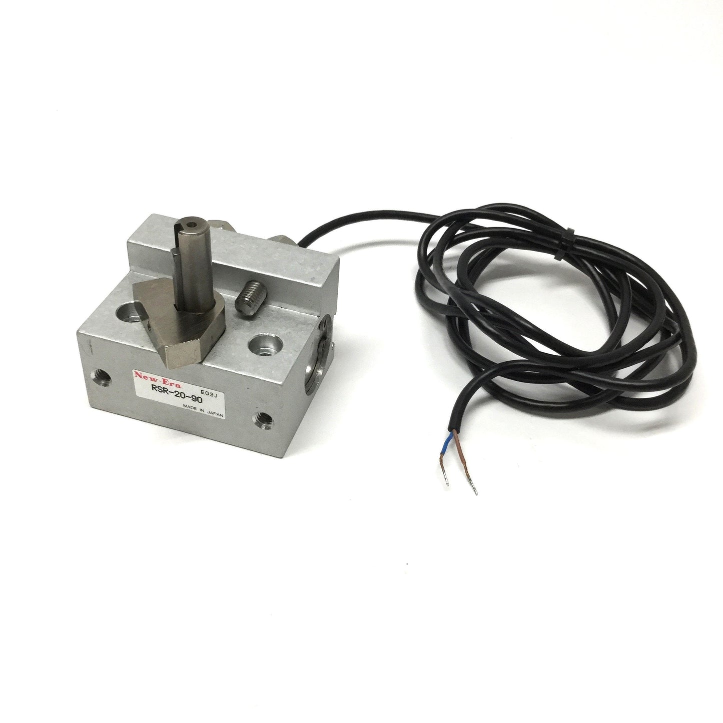 Used New Era RSR-20-90 Pneumatic Rotary Actuator, 90° ±5°, Ø20mm Bore, M5 Ports