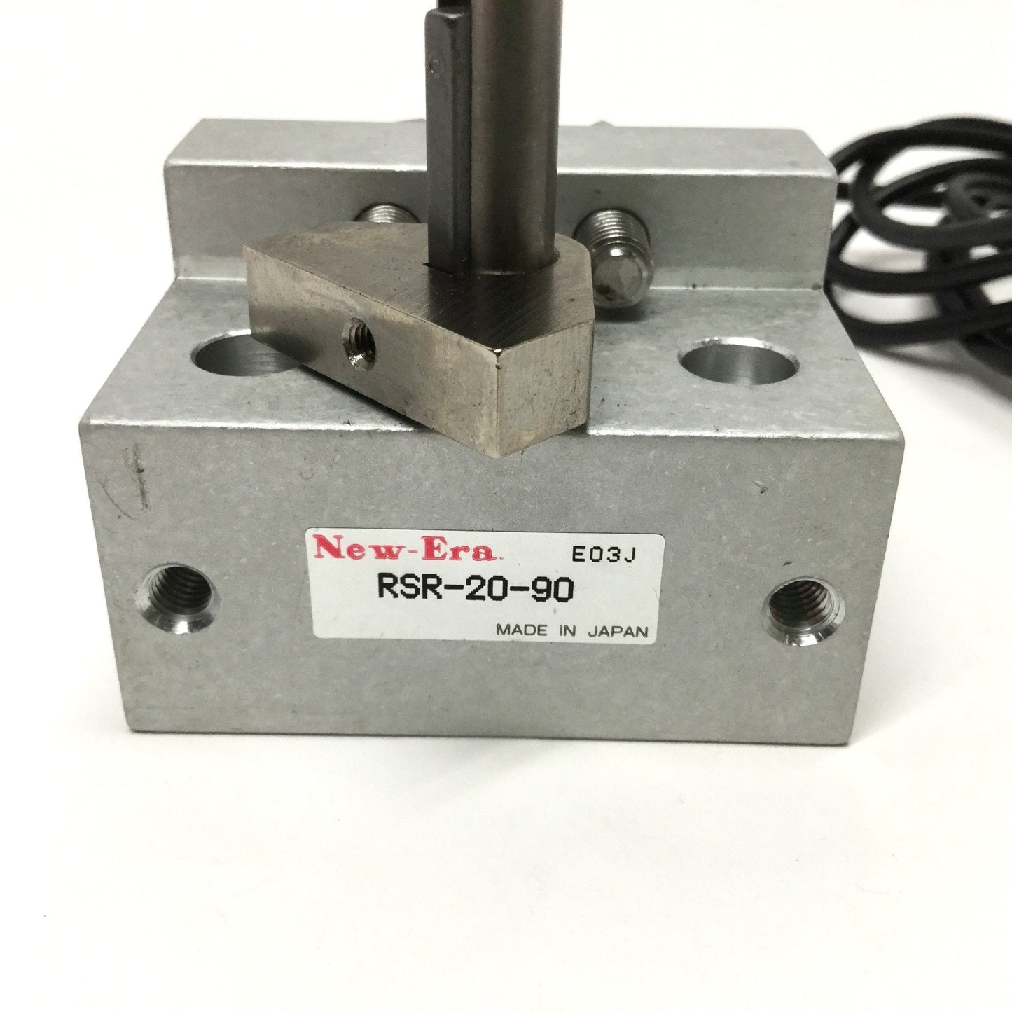 Used New Era RSR-20-90 Pneumatic Rotary Actuator, 90° ±5°, Ø20mm Bore, M5 Ports