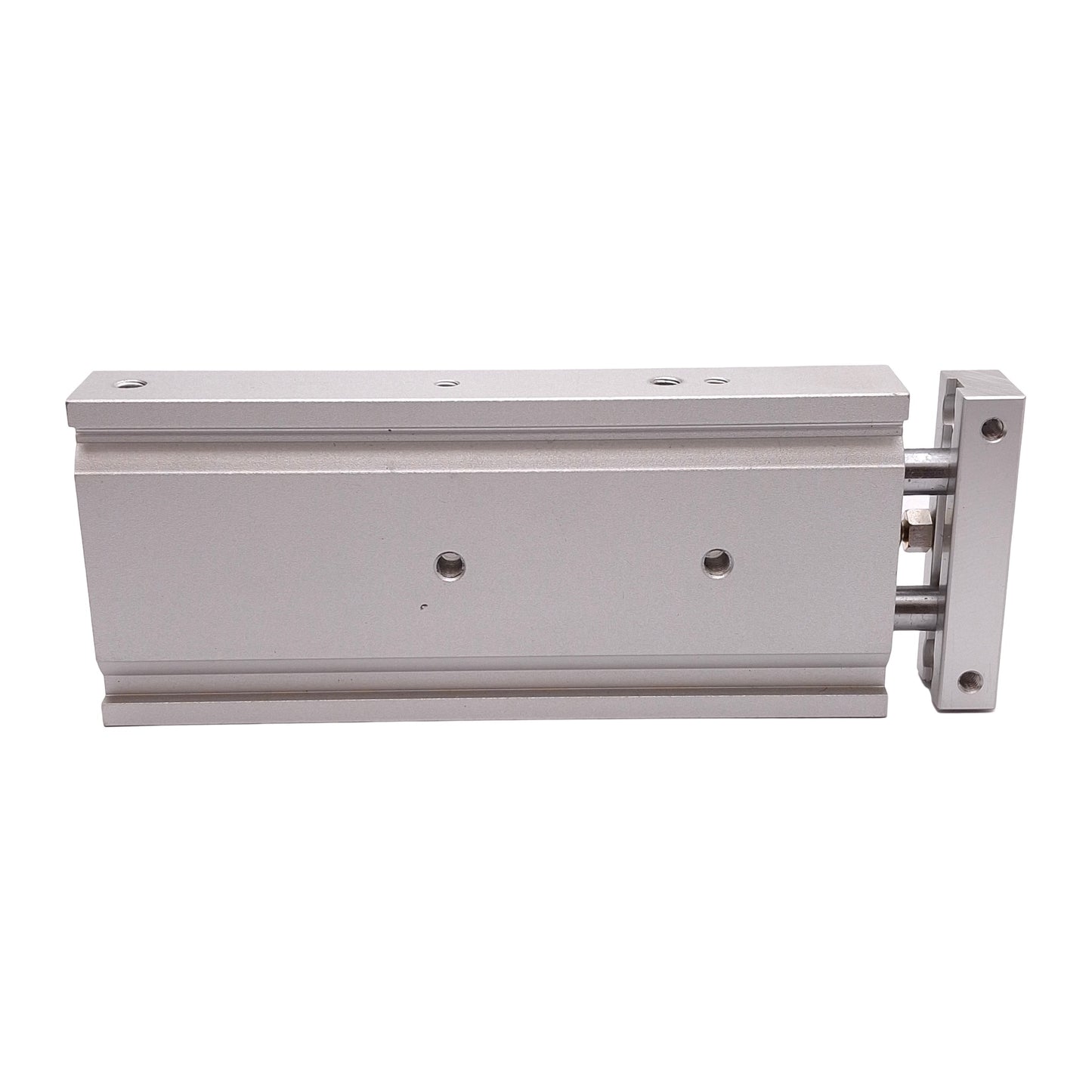 Used SMC CXSL15-75 Guided Cylinder, ø15mm Bore, 75mm Stroke, 0.7MPa, M5x0.8 Ports