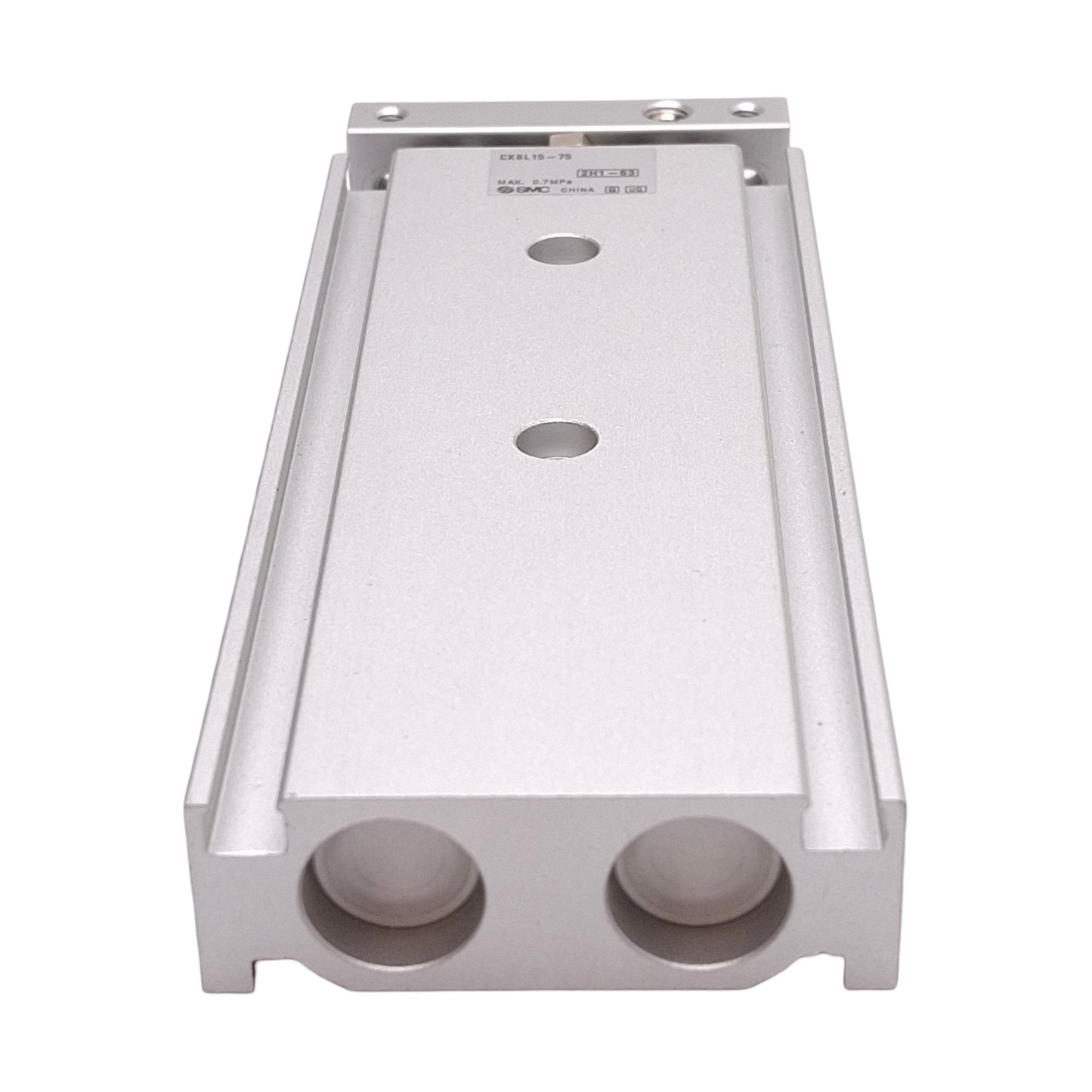 Used SMC CXSL15-75 Guided Cylinder, ø15mm Bore, 75mm Stroke, 0.7MPa, M5x0.8 Ports
