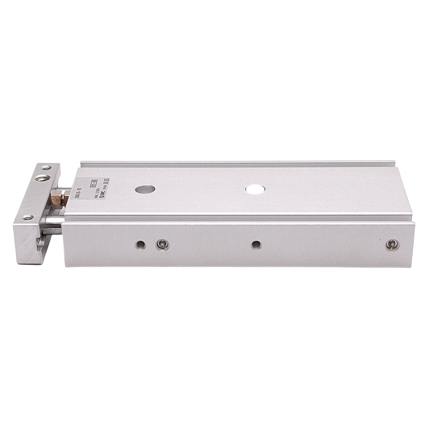 Used SMC CXSL15-75 Guided Cylinder, ø15mm Bore, 75mm Stroke, 0.7MPa, M5x0.8 Ports
