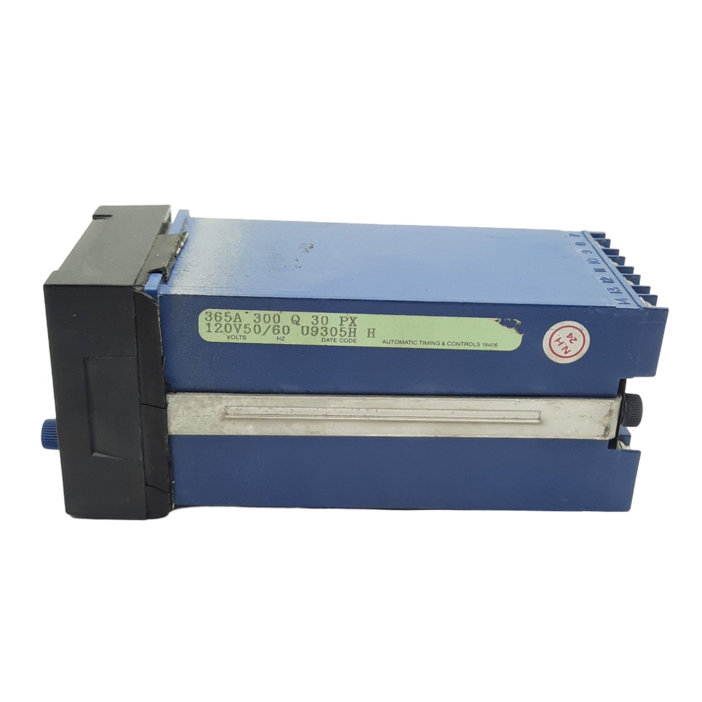 Used ATC 365A300Q30PX Long Ranger Timer 0.01s to 999hrs, 120VAC, Relay Output DPDT
