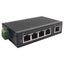 Used StarTech IES5102 Industrial Ethernet Switch, 5-Port, RJ45, 12-48VDC In 12VDC Out