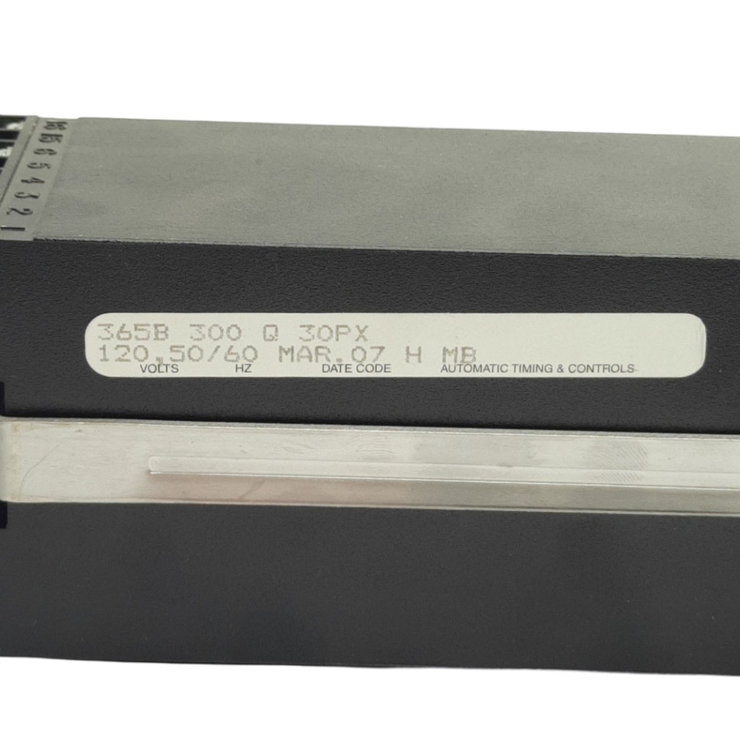 Used ATC 365B300Q30PX Long Ranger Timer 120VAC, 0.01s to 999hr, Relay Output DPDT