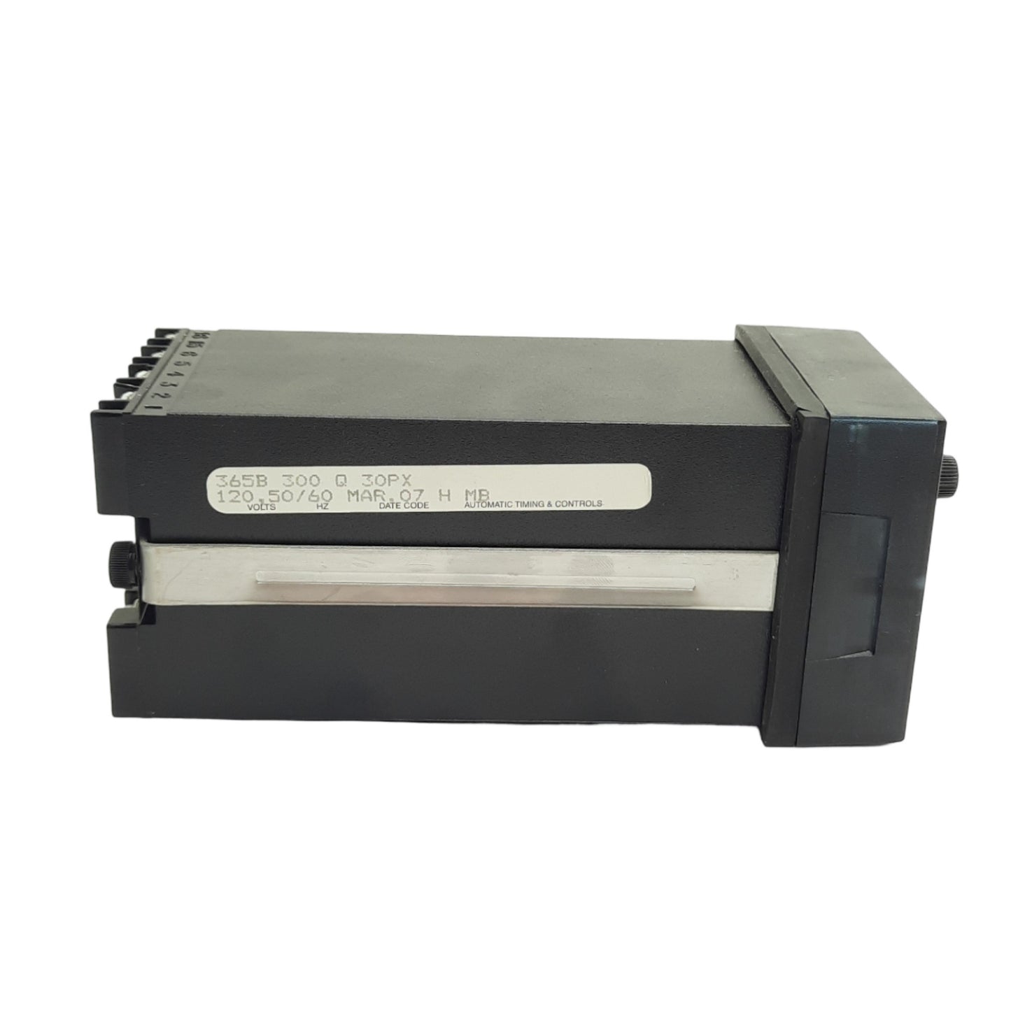 Used ATC 365B300Q30PX Long Ranger Timer 120VAC, 0.01s to 999hr, Relay Output DPDT