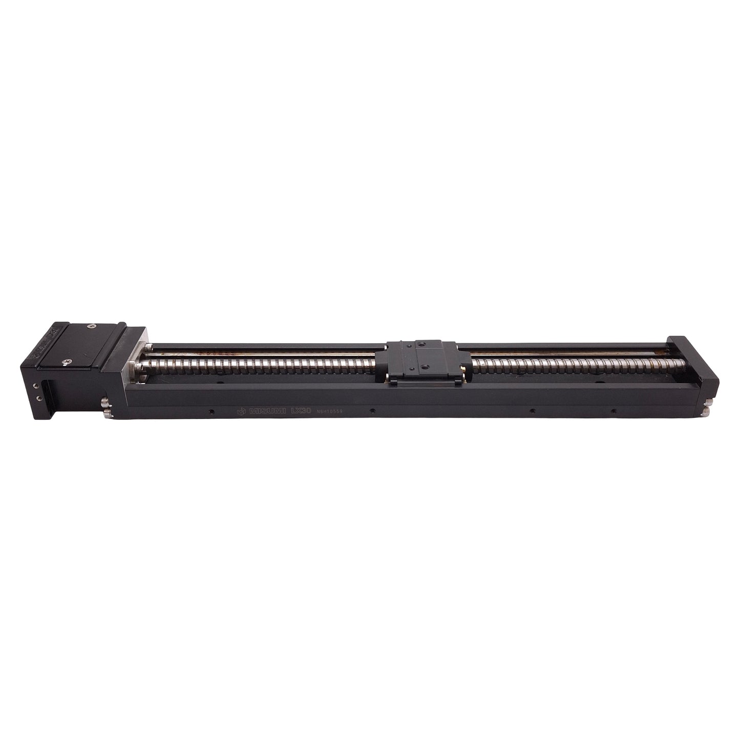 Used Misumi LX3005-S1-N-250 Linear Actuator 5mm Lead, 250mm Stroke, 28.5x44.5mm Slide