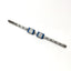 Used IKO ML7 C-Lube Linear Way Slide Ball Bearing Carriage (x2) w/220mm Guide Rail