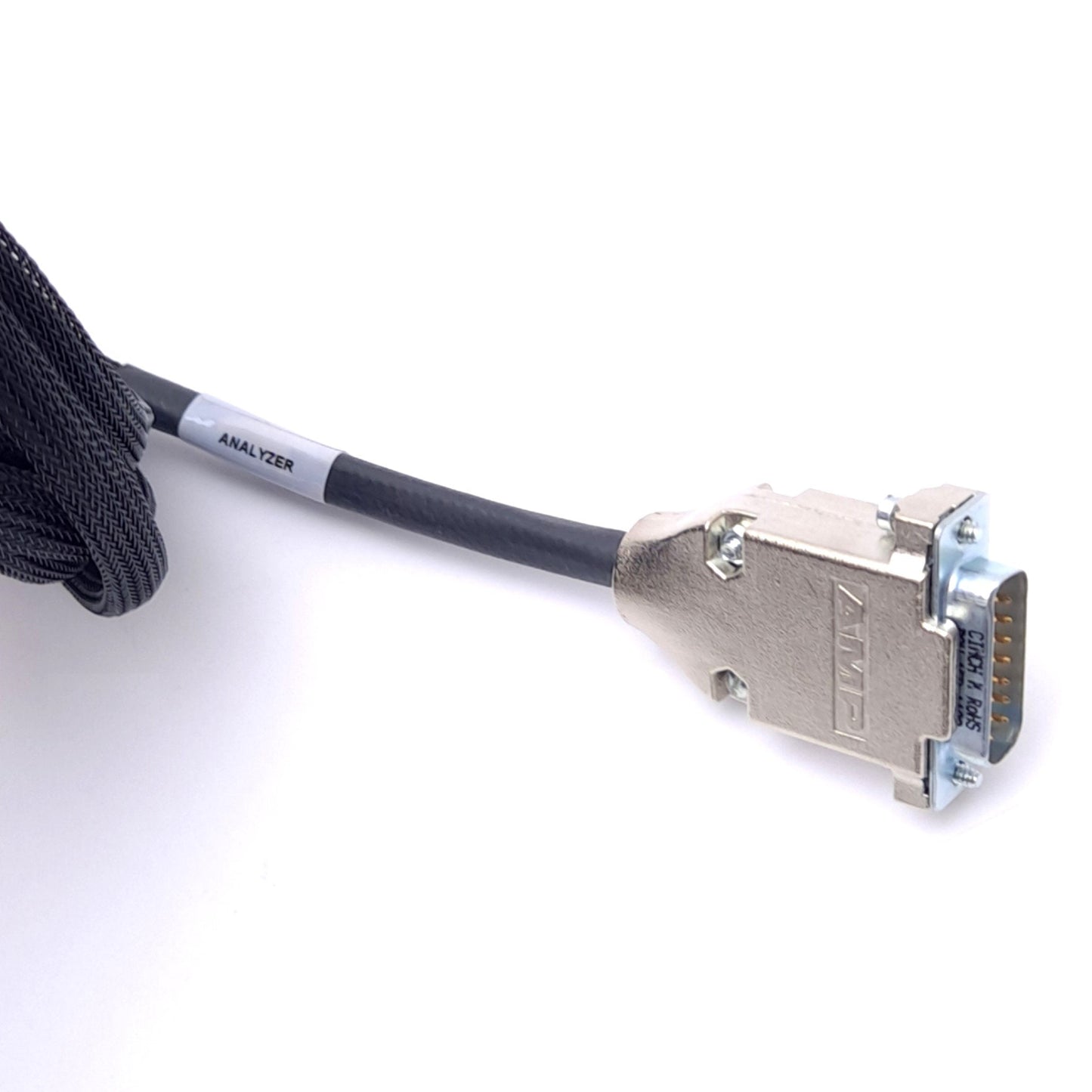 Used IMS Electrol 085-018200 SDD Preamp Cable, D-Sub 15-Pin Male to 9-Pin Male, 16ft