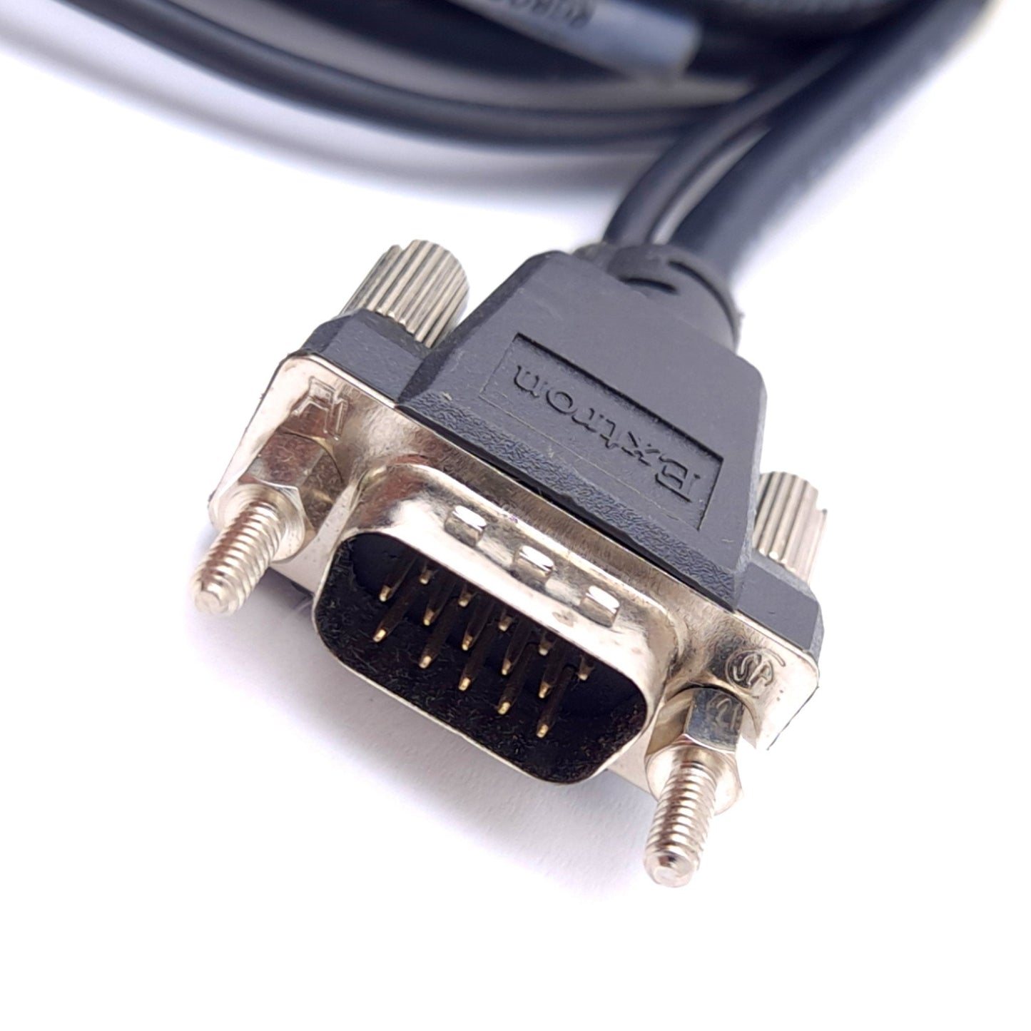 Used Extron 26-566-03 Rev P MVGA-A M-M Audio Cable, D-Sub 15-Pin HD, 3.5mm Jack, 12ft