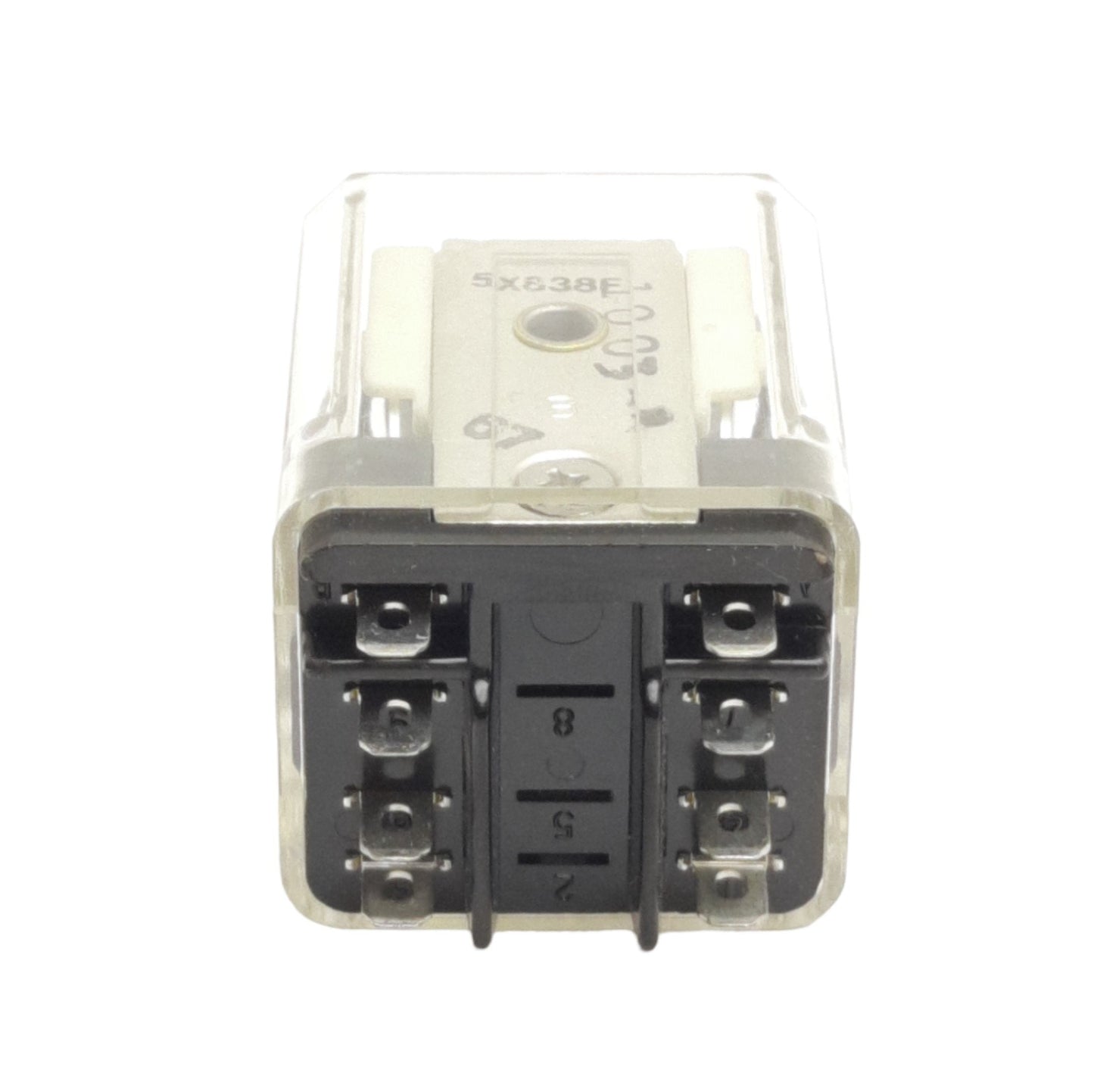 Used Lot of 2 Dayton 5X838F General Purpose Relay, 10A 240VAC/28VDC DPDT, 120VAC Coil