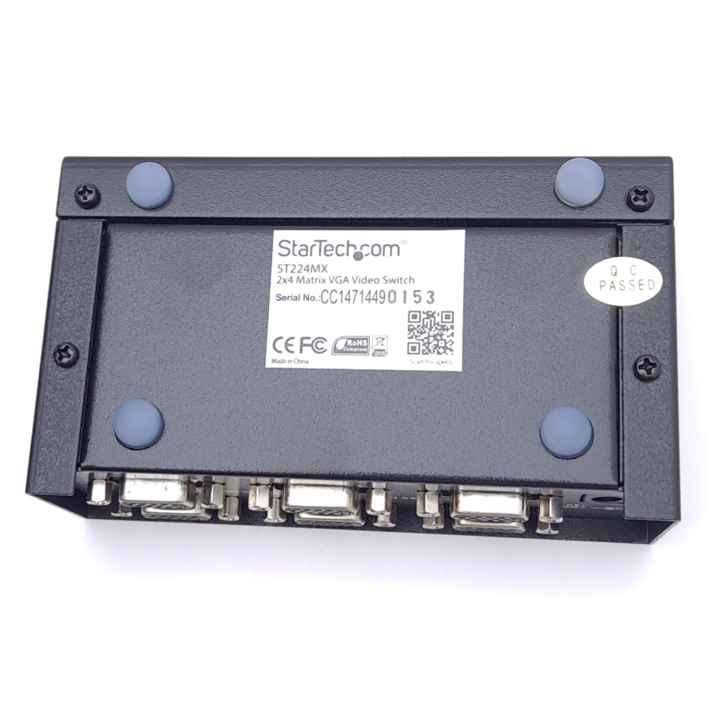 New StarTech ST224MX 2x4 Matrix VGA Video Switch, 6x VGA, 12VDC 1A, 1920x1440p Max