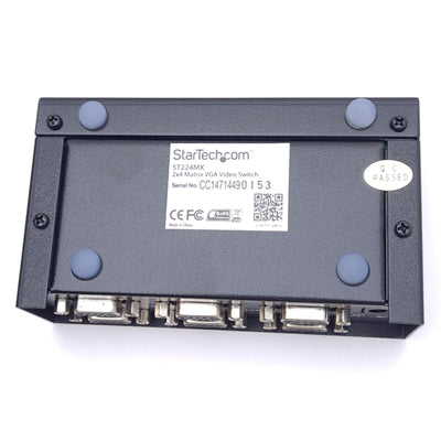 New StarTech ST224MX 2x4 Matrix VGA Video Switch, 6x VGA, 12VDC 1A, 1920x1440p Max