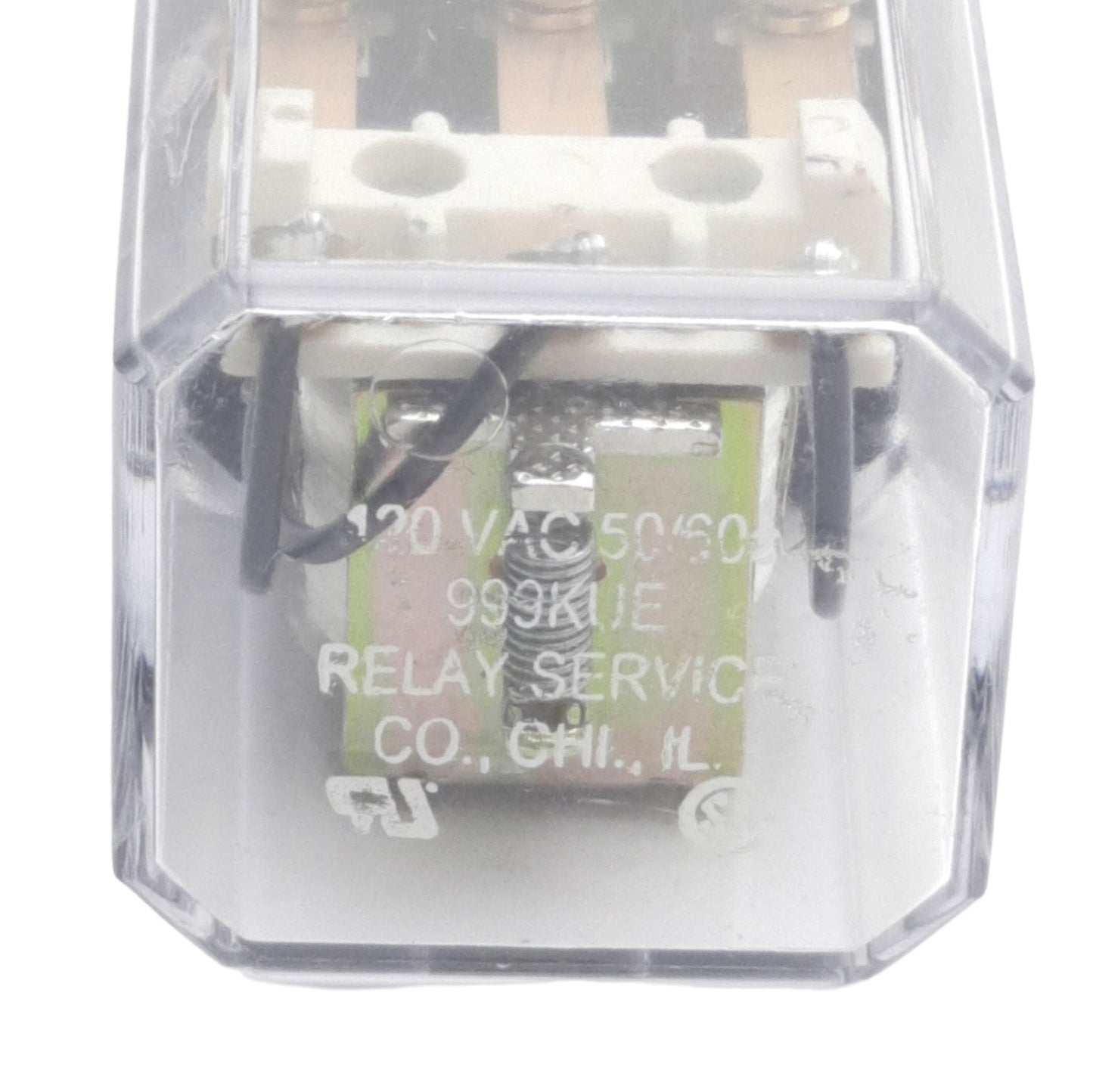 Used Relay Service Co 999KUE General Purpose Relay 240VAC/28VDC 10A 3PDT, 115VAC Coil