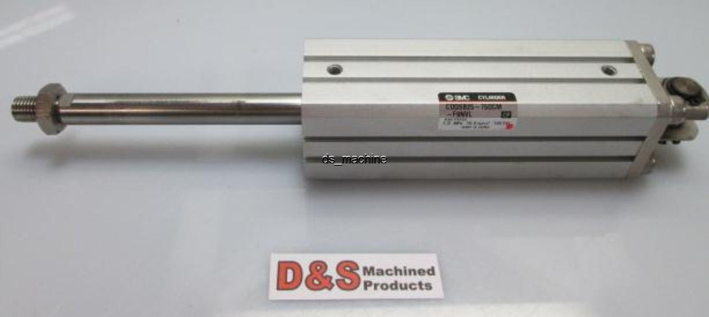 Used SMC CDQSB25-75DCM Compact Cylinder