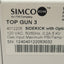 Used Simco 4012205 Top Gun 3 Sidekick Ionizing Air Gun w/Optical Sensor 120VAC 100psi
