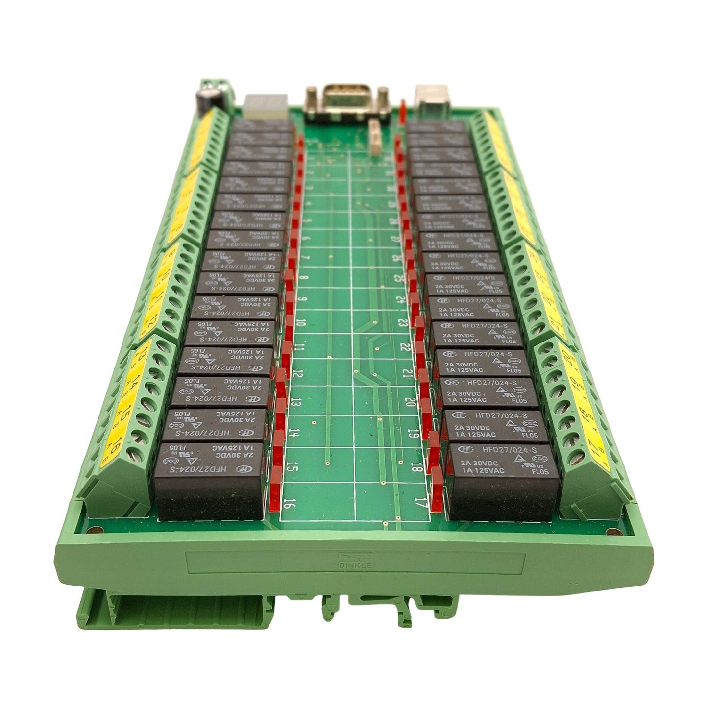 Used Intelligent Appliance IA-3131-U Relay Controller Board, 32-Ch, RS-232, 24VDC