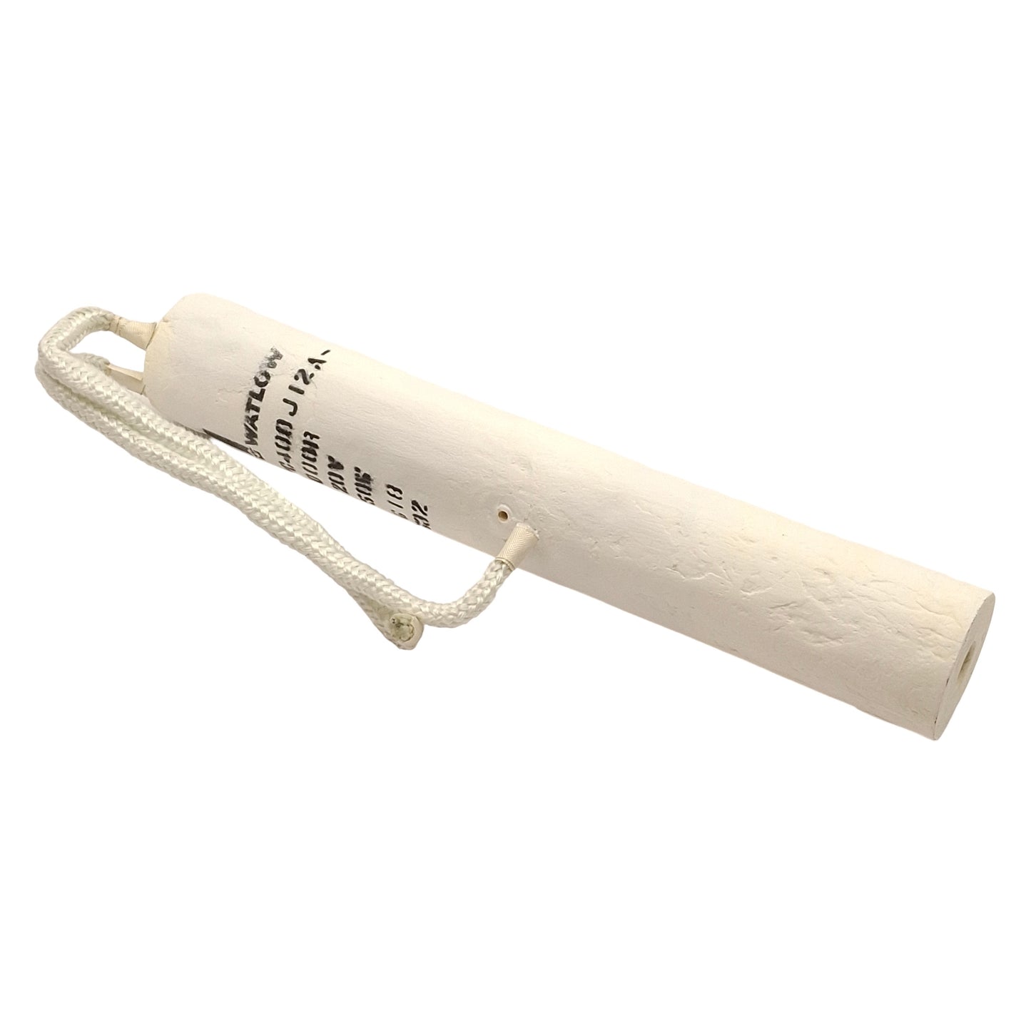 Used Watlow VC400J12A Ceramic Fiber Heater, 120VAC 350W, ø1/2" ID, ø2" x 12" Exterior