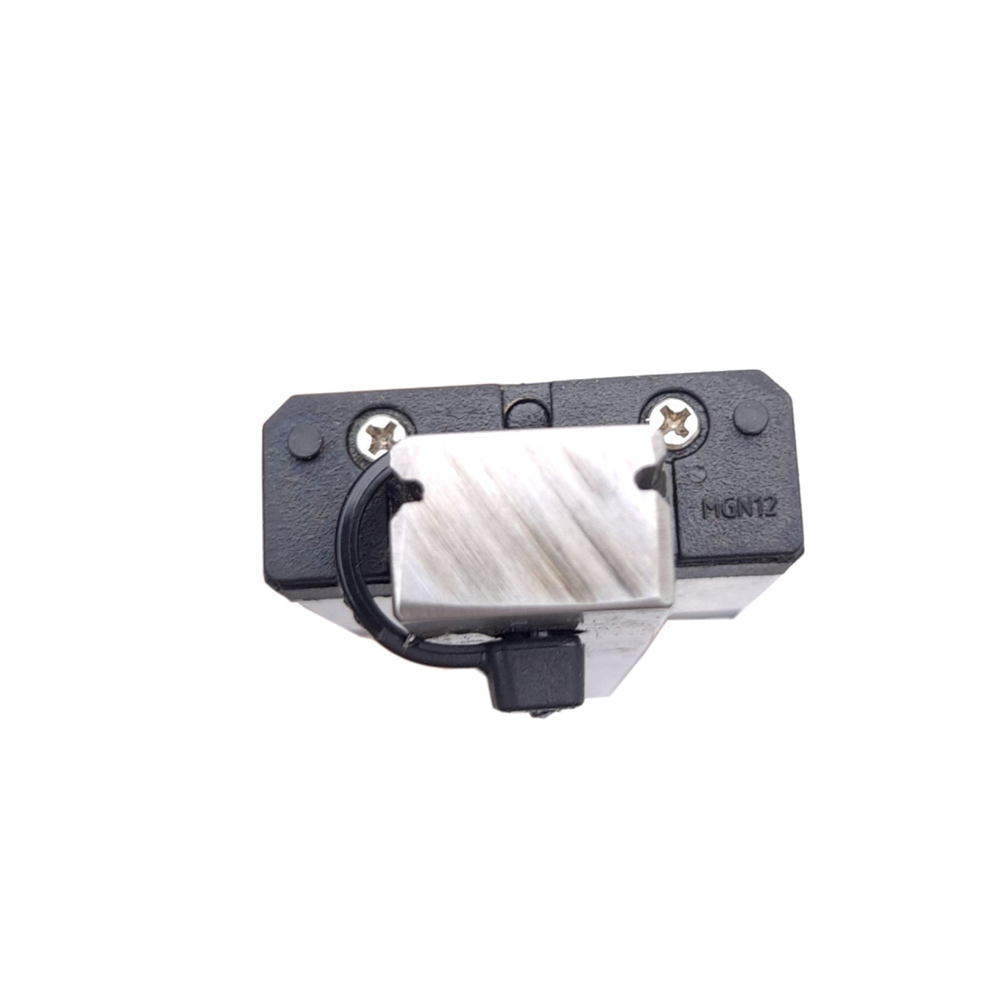 Used Hiwin MGN12CH (x2) Compact Linear Guide Blocks w/ 12x395mm Rail, 3.92kN Max