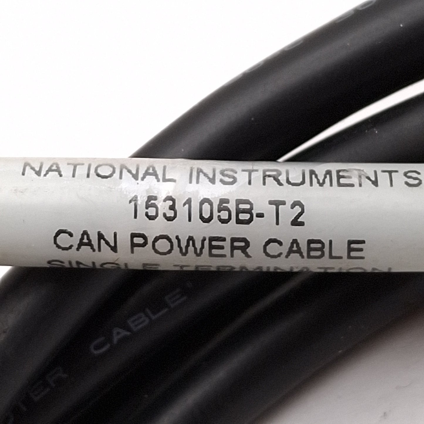 Used NI 153105B-T2 CAN Single Termination Cable With Power Terminals, High-Speed, 2m
