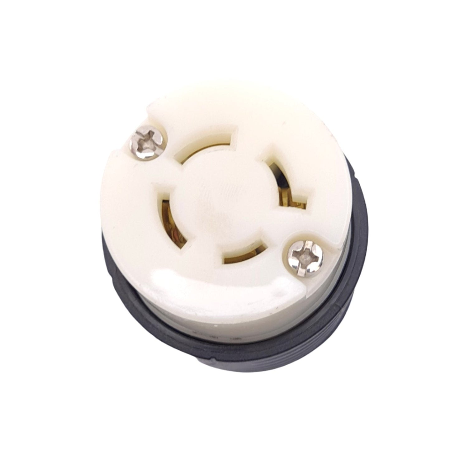 Used Pass & Seymour L1520C Turnlok Female Locking Plug, 20A 250V AC/DC, 3-Phase