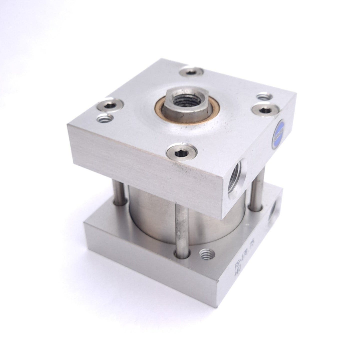 Used Bimba FS-170.75 Compact Square Cylinder, ø3in Bore, 0.75in Stroke, 1/8NPT 150psi